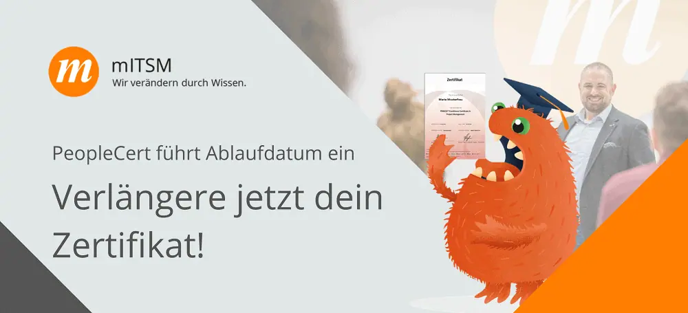 Illustration PeopleCert Zertifikat verlängern