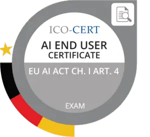 Badge AI End User Zertifikat