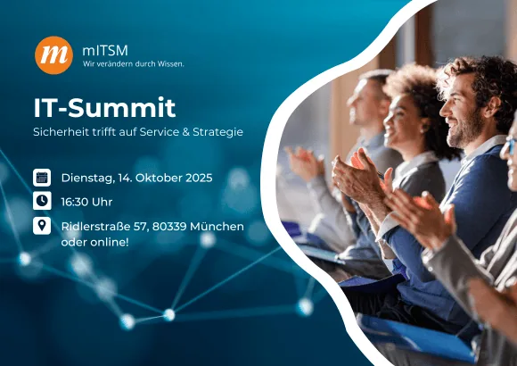 mITSM IT-Summit am 14. Oktober 2025!