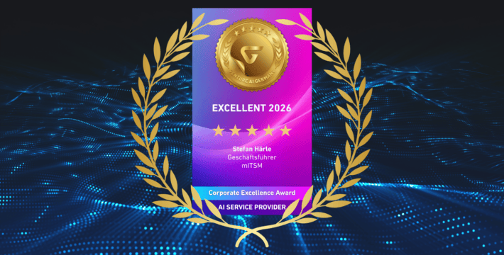 mITSM erhält den Venture AI Excellence Award 2026