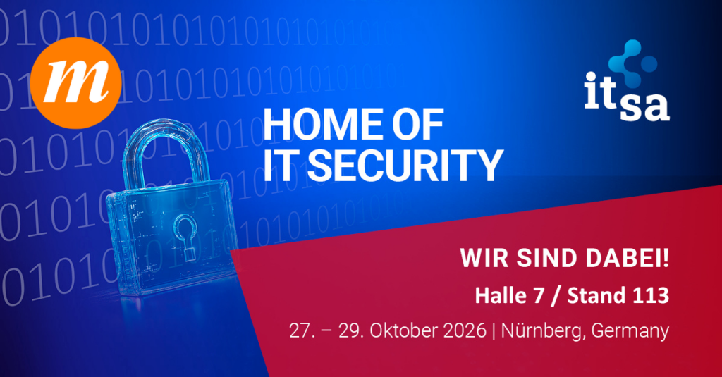 MITSM auf der it-sa 2026: IT-Sicherheitslösungen am Stand 113.